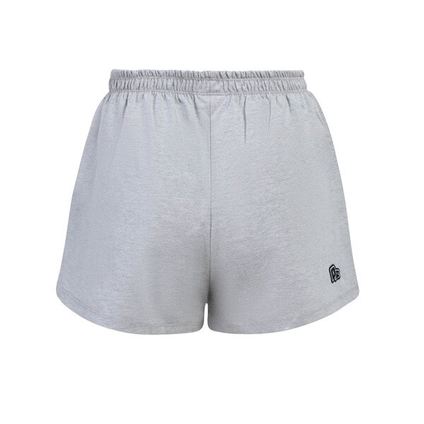 This is the back of the shorts. they are plain heather grey and have a small hype and vice logo on the back of the right leg.